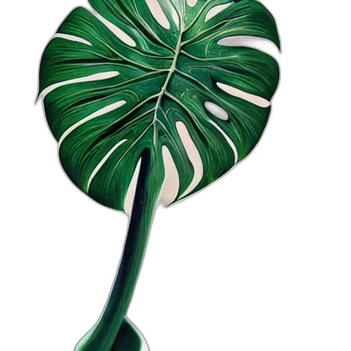 umbrella, flower, hat, staff, 3d render, photorealistic, concept art, watercolor transparent PNG cut-out