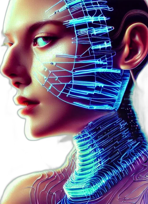 robot, face, mask, crown transparent PNG cut-out