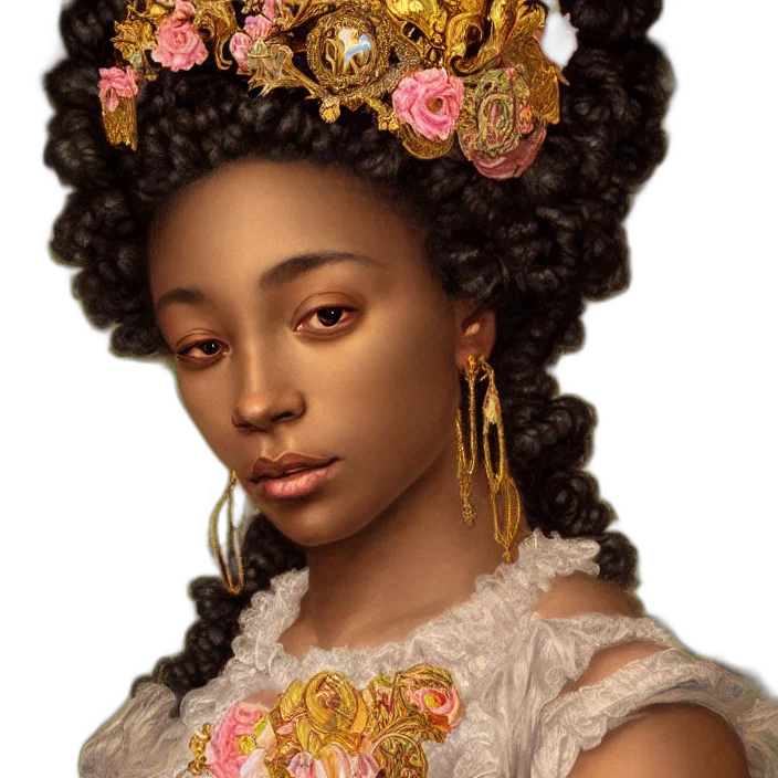 crown, jewelry, face, hair, photorealistic, fantasy art, concept art, oil painting transparent PNG cut-out