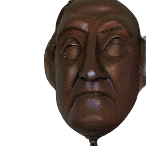 mask, face, staff, 3d render transparent PNG cut-out