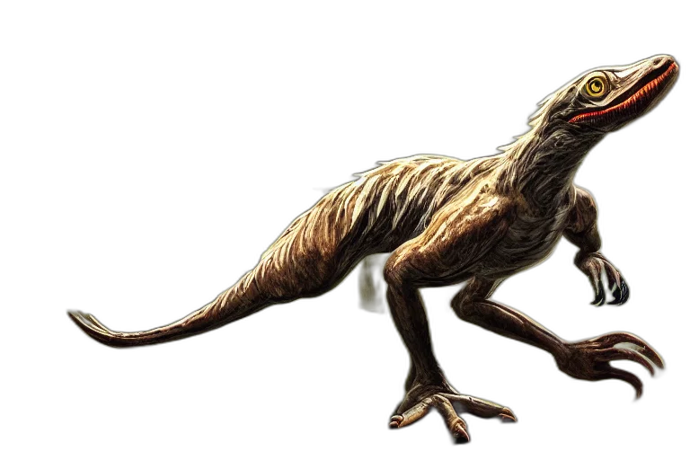 dragon, creature, animal, staff transparent PNG cut-out