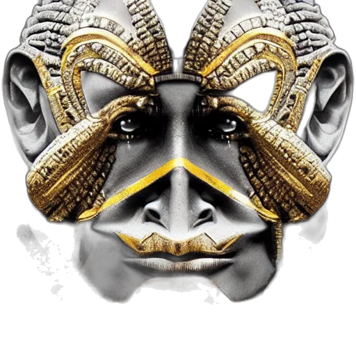 mask, face, jewelry, crown transparent PNG cut-out