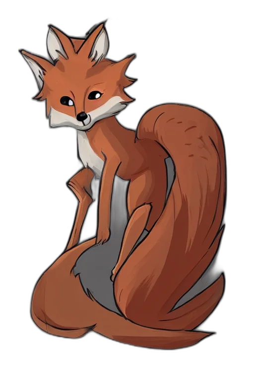 animal, staff, creature, concept art, cartoon, pixel art, fantasy art, pretty transparent PNG cut-out