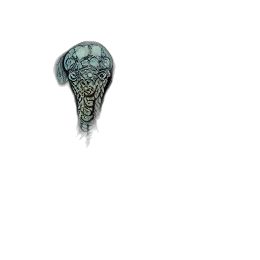 umbrella, creature, animal, staff, 3d render, concept art, pixel art, photorealistic transparent PNG cut-out