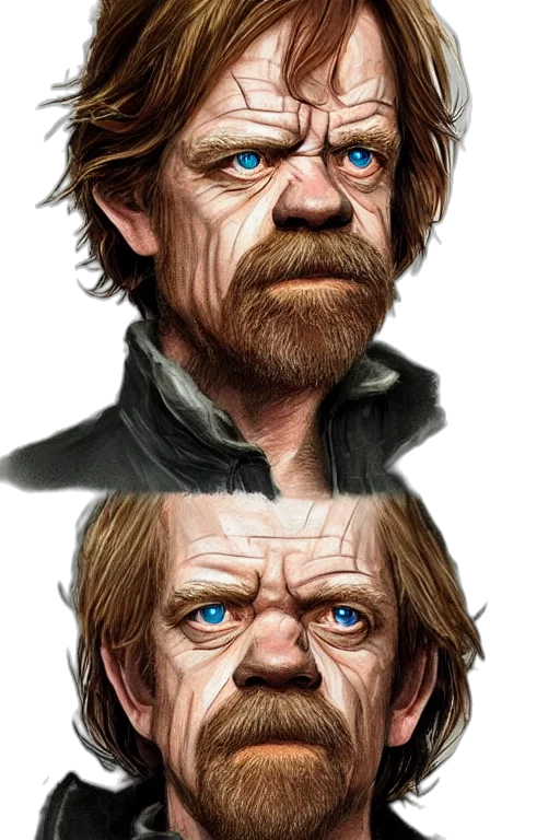 face, mask, concept art, photorealistic transparent PNG cut-out