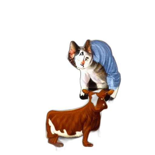staff, animal, creature, jacket, concept art, 3d render, pixel art, photorealistic transparent PNG cut-out