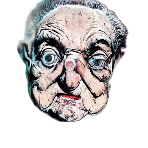 mask, face, staff, creature transparent PNG cut-out