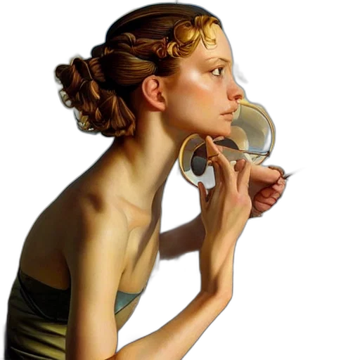 jewelry, face, dress, mask transparent PNG cut-out