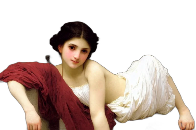 dress, photorealistic, oil painting, fantasy art transparent PNG cut-out
