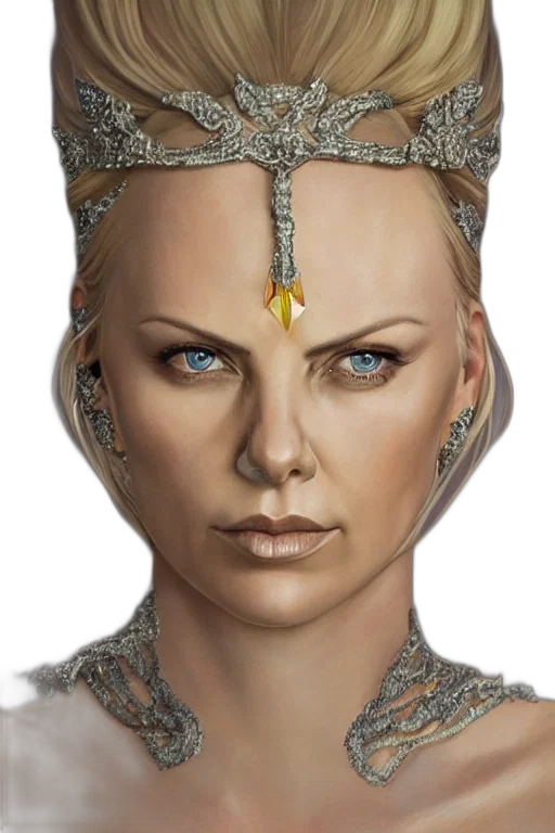 crown, jewelry, face, staff transparent PNG cut-out