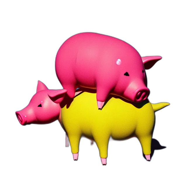 animal, 3d render, concept art, photorealistic transparent PNG cut-out