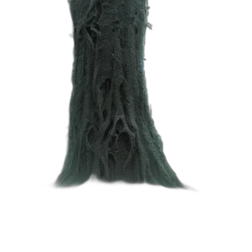 dress, tree, crown, hair transparent PNG cut-out