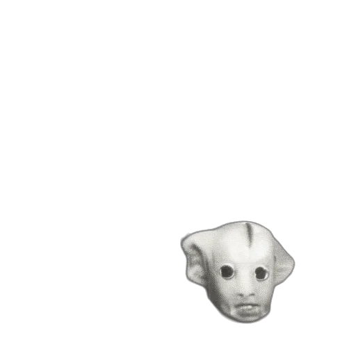 mask, face, animal, creature transparent PNG cut-out