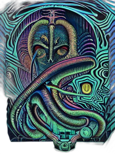 bottle, mask, hair, creature, fantasy art, concept art, comic book art, cartoon transparent PNG cut-out