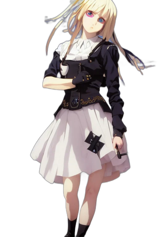 staff, dress, weapon, jacket, concept art, anime, pixel art, fantasy art transparent PNG cut-out
