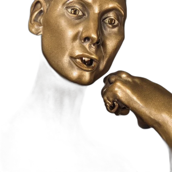 mask, face, staff, jewelry, photorealistic, 3d render, concept art, photo transparent PNG cut-out