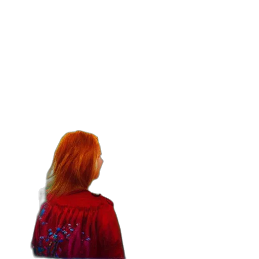 jacket, dress, hair, robot transparent PNG cut-out
