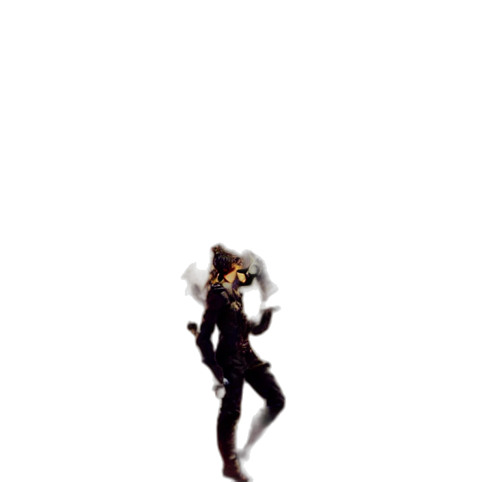 staff, robot, weapon, mask, pixel art, concept art, 3d render, anime transparent PNG cut-out