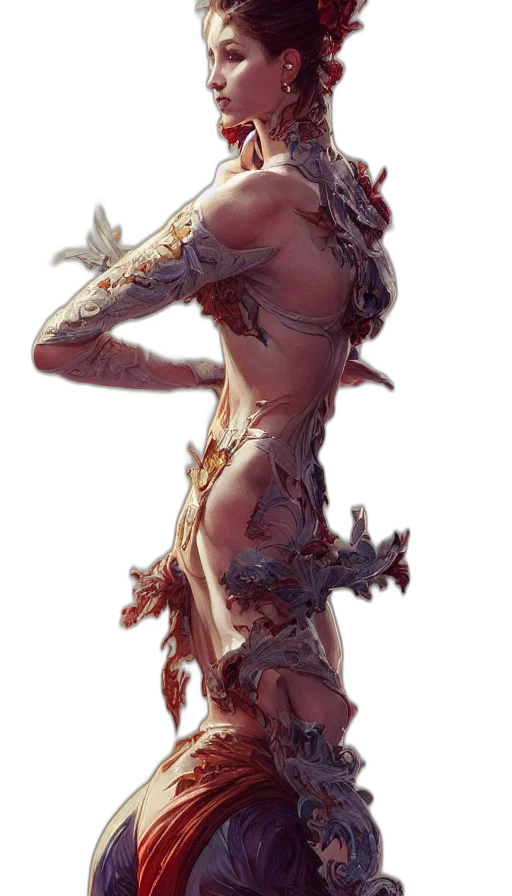 creature, dragon, weapon, dress transparent PNG cut-out