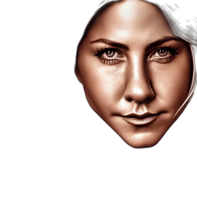 face, mask, crown, robot, photorealistic, 3d render, concept art, fantasy art transparent PNG cut-out