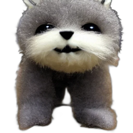 staff, animal, creature, hat, 3d render, photorealistic, concept art, fantasy art transparent PNG cut-out