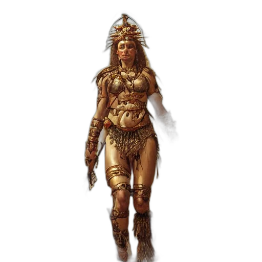 staff, jewelry, sword, dress transparent PNG cut-out