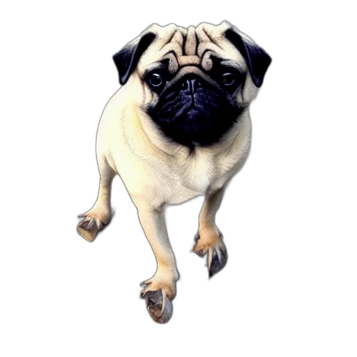 animal, creature, staff, face, photorealistic, 3d render, pixel art, concept art transparent PNG cut-out