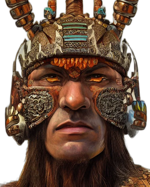 face, mask, crown, staff transparent PNG cut-out