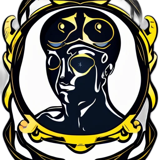 crown, face, mask, staff, concept art, fantasy art, cyberpunk, pixel art transparent PNG cut-out