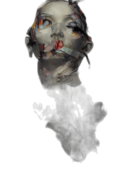 mask, robot, face, crown transparent PNG cut-out