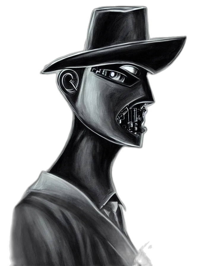 mask, face, hat, staff transparent PNG cut-out