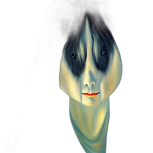 mask, face, creature, robot, watercolor, photorealistic, concept art, fantasy art transparent PNG cut-out