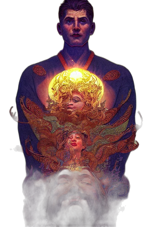 crown, dress, mask, concept art transparent PNG cut-out