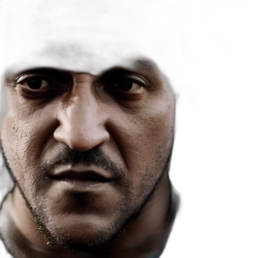 face, photorealistic, 3d render, concept art transparent PNG cut-out