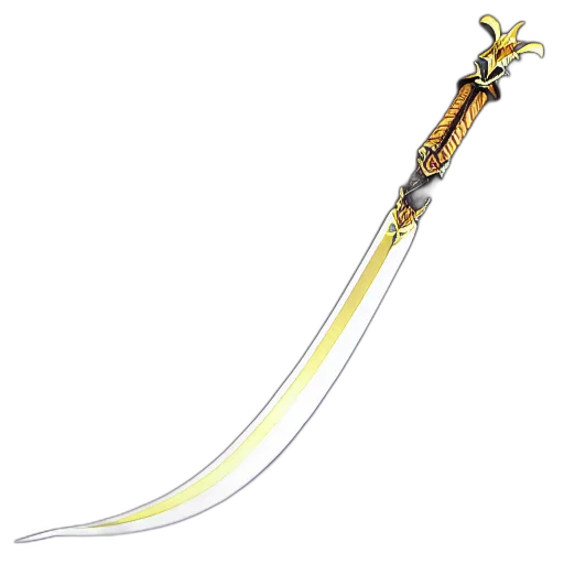 sword, weapon, staff, dragon, concept art, fantasy art, 3d render, pixel art transparent PNG cut-out