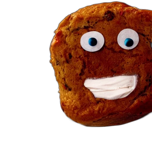 food, face, mask, animal, photorealistic, 3d render, photo, elon transparent PNG cut-out