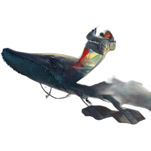 dragon, animal, creature, staff transparent PNG cut-out