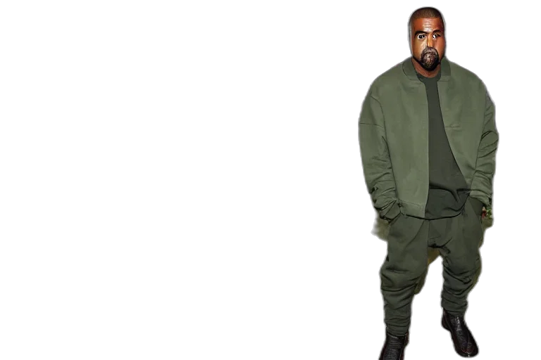 jacket, creature, 3d render, earth tones transparent PNG cut-out