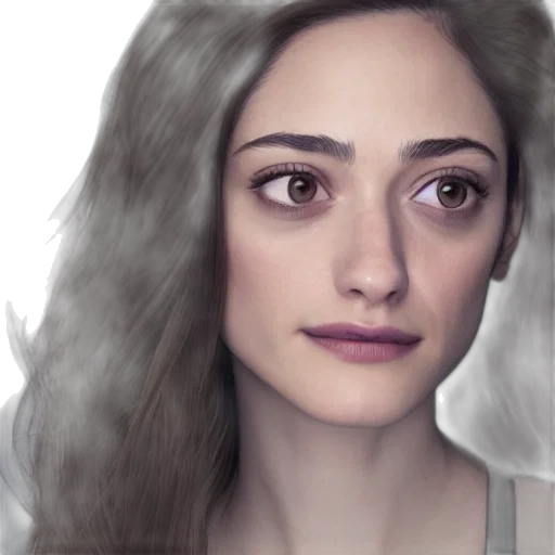 face, hair, crown, photorealistic, concept art, fantasy art, oil painting, pastel transparent PNG cut-out