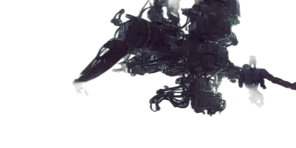 robot, weapon, dragon, sword transparent PNG cut-out