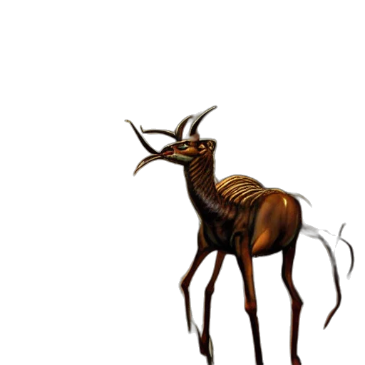 animal, creature, staff, crown transparent PNG cut-out