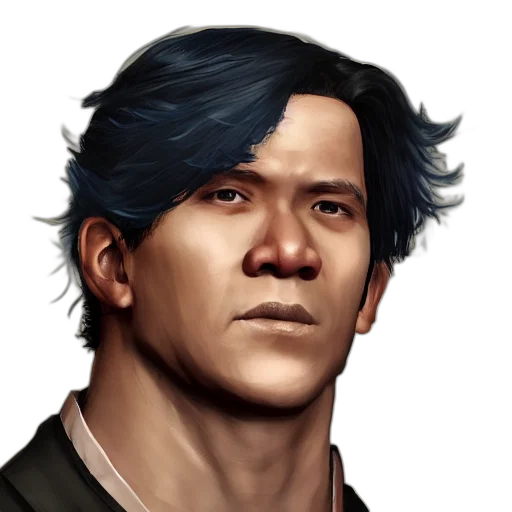 face, staff, photorealistic, concept art, fantasy art, cyberpunk, blue, reinhold transparent PNG cut-out