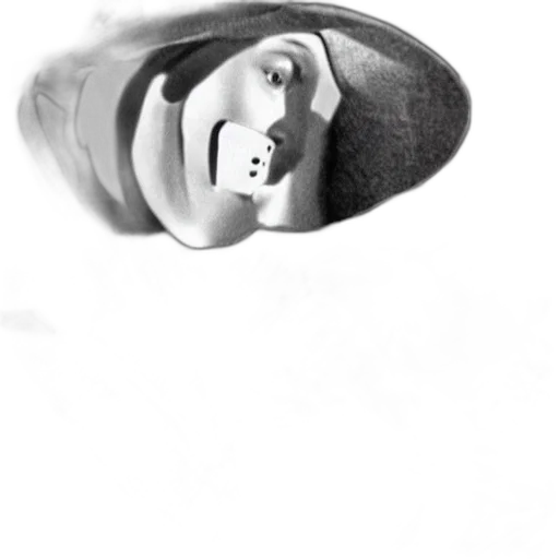 hat, mask, jewelry, face, photorealistic, pencil sketch, 3d render, cartoon transparent PNG cut-out