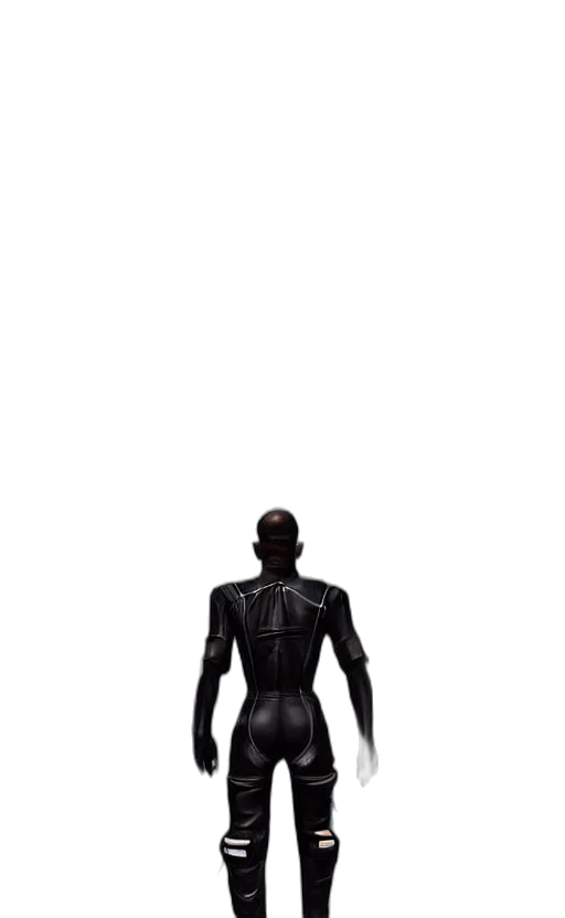 robot, creature, dress, mask transparent PNG cut-out