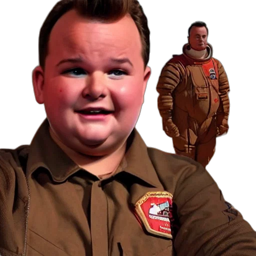 jacket, creature, face, robot transparent PNG cut-out