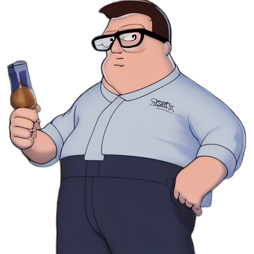 bottle, jacket, staff, animal transparent PNG cut-out