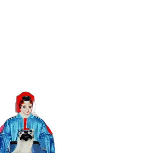 jacket, animal, creature, pixel art, vaporwave, concept art, 3d render, outer space transparent PNG cut-out