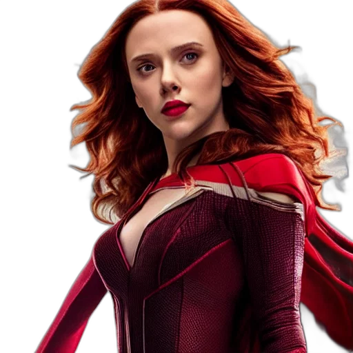 dress, comic book art, concept art, red transparent PNG cut-out