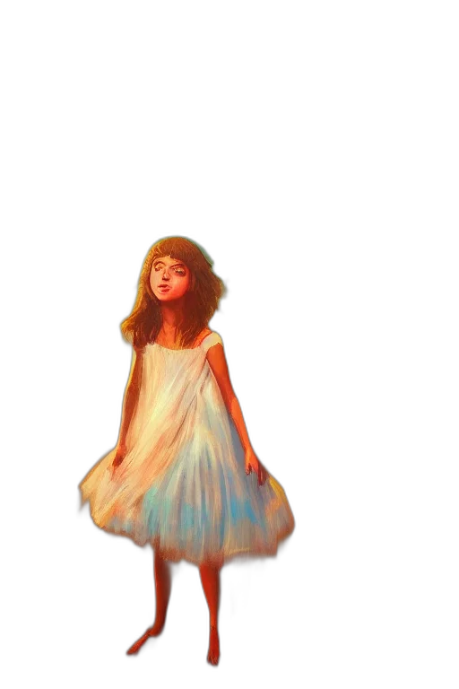 dress, creature, face, robot, concept art, watercolor, oil painting, pixel art transparent PNG cut-out