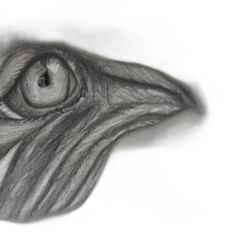 mask, face, creature, dragon, photorealistic, pencil sketch, concept art, fantasy art transparent PNG cut-out